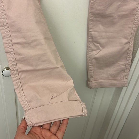 Gap NWT Pink Skinny Boyfriend Pants Cargo Pastel Size 6 Ankle Length khakis - Picture 10 of 10